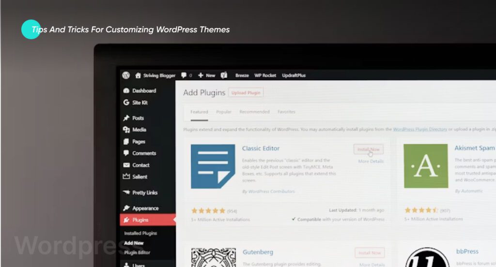 Tips and Tricks for Customizing WordPress Themes